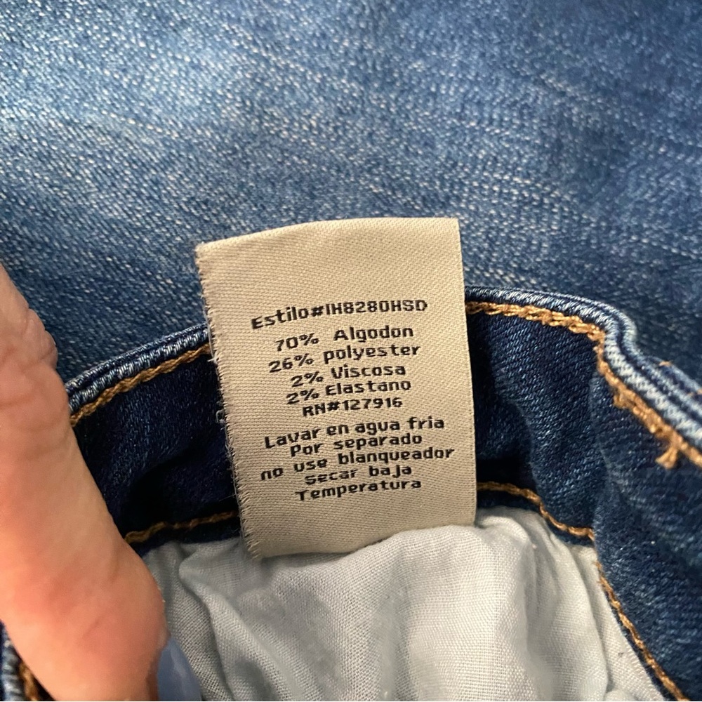 I & M Jeans | Women’s High Rise ripped Blue jeans Size 3 - Picture 8 of 12